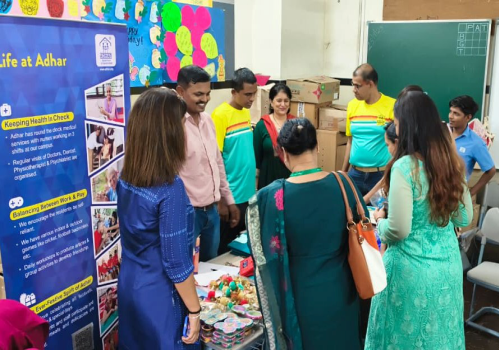 Exhibition at at Vivekanand School, Kandivali